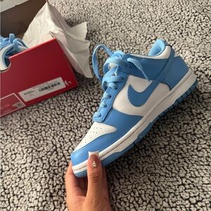 Carolina Blue Dunks 7Y